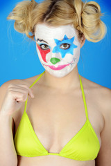 Sexy Clown in Bikini