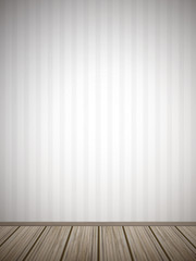 empty interior wall with wooden floor