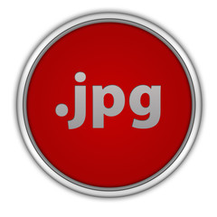 .jpg circular icon on white background