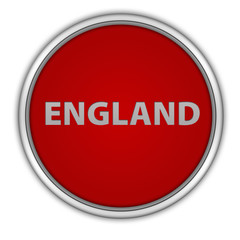 England circular icon on white background