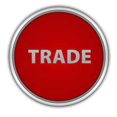 Trade circular icon on white background