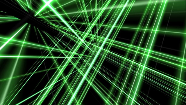 3d line green 4k