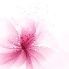 Fototapeta na wymiar Vector background with pastel flowers