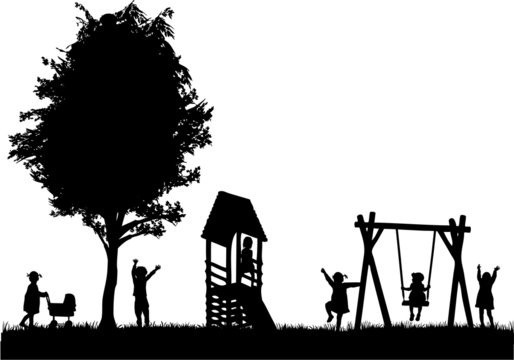 Children at the playground.