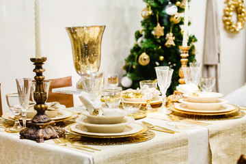Christmas table