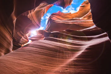 Foto auf Acrylglas Antireflex Antilope Slot Canyon, Arizona USA. © srongkrod