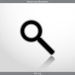 Vector search web flat icon