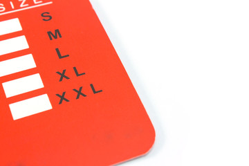 Size Tag