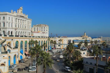 Fotobehang Algiers la blanche, Algerije © Picturereflex