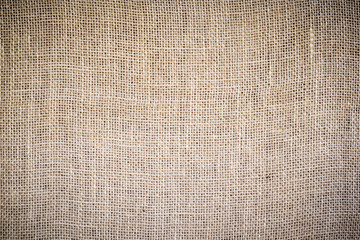 sack material background vignate