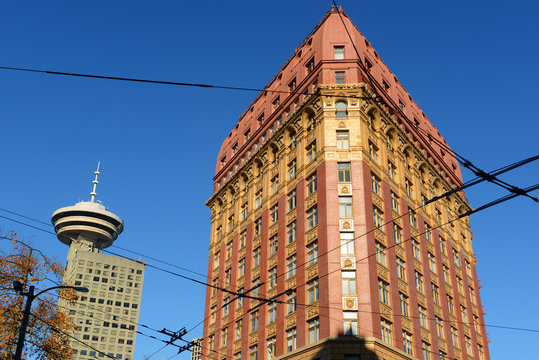 Vancouver Dominion Building And Harbour Centre Tower, BC