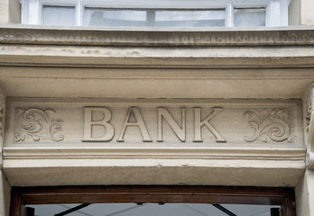 Classic Bank sign logo