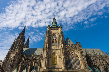 Fototapeta na wymiar Cathedral of Saints Vitus, Prague.