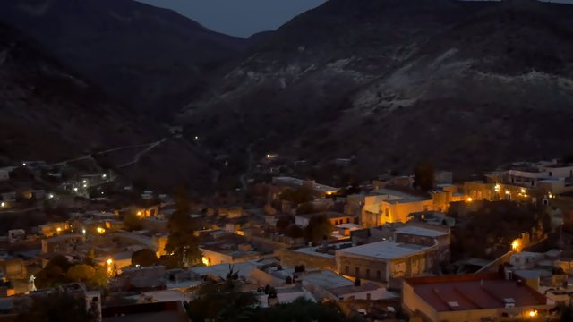 Real de catorce by night