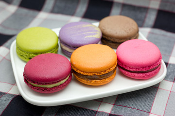 French macaroon.