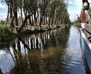 calm waters in canal