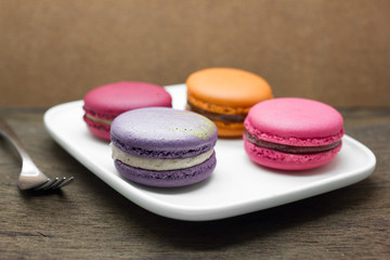 French macaroon.