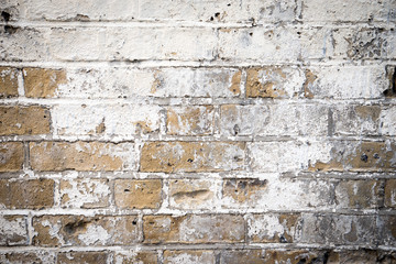 dirty brick wall, grungy red, white & grey texture background