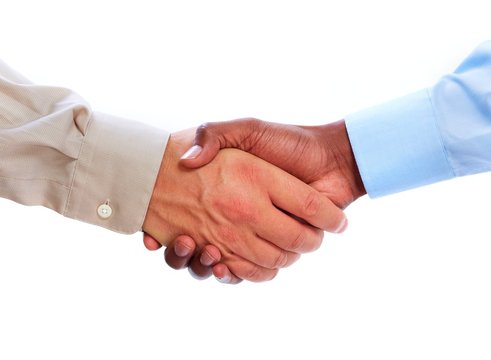 Business Handshake.