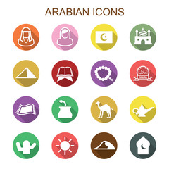 arabian long shadow icons