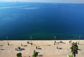 Obraz premium thessaloniki city, Greece, from white tower