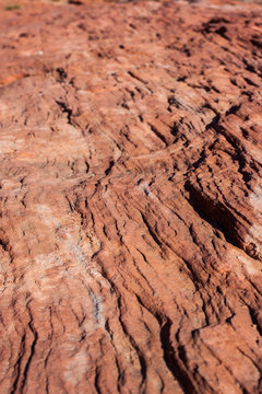 Sandstone Ripples in Valley of Fire