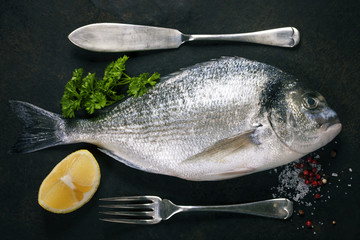 Delicious fresh fish