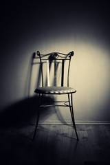 Empty chair.