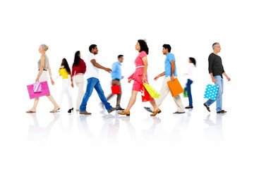 Obraz premium Shopping Purchase Retail Customer Consumer Sale Concept