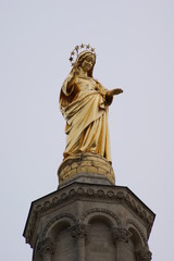 Fototapeta premium detail of a catholic statues