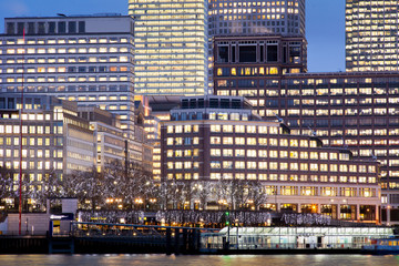 Fototapeta na wymiar Skyscraper Business Office, Corporate building in London