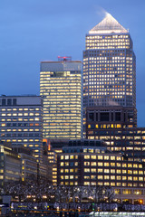 Obraz premium Skyscraper Business Office, Corporate building in London