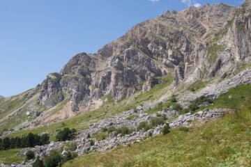 Fototapeta premium Majestic mountain landscapes of the Caucasian reserve