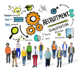 Diversity People Recruitment Search Opportunity Concept