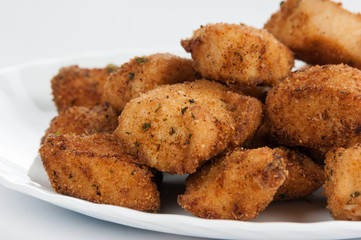 fried chicken meat