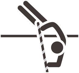 pole vault icon