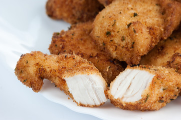 fried chicken meat