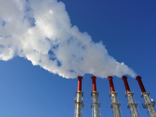 Industrial air pollution