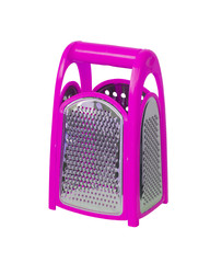 Pink plastic grater
