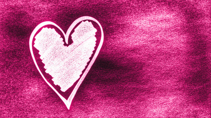 pinkfarbenes Herz... Vorlage / Hintergrund