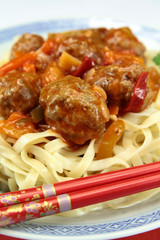 boulettes sauce aigre douce