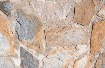 Stone wall masonry Spain