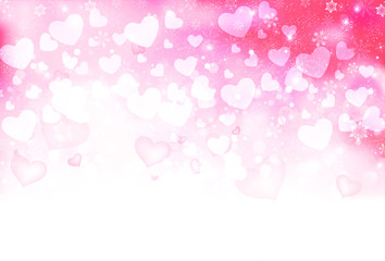 バレンタイン　ハート　背景