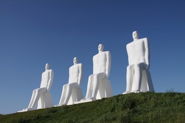 Men at sea in Esbjerg, Denmark © Ricochet64