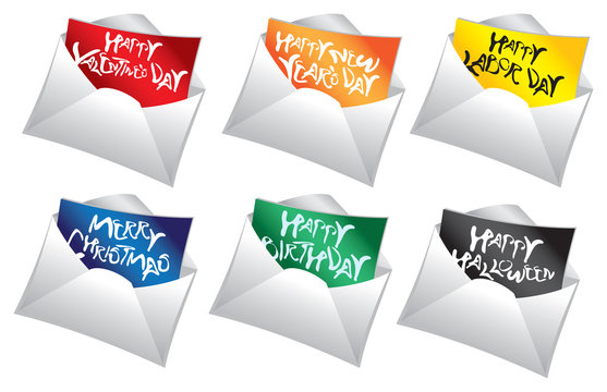 Mails with holiday messages