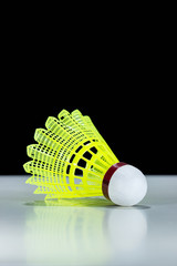 Yellow Shuttlecock