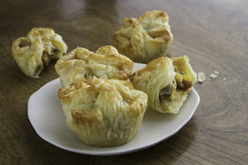 puff pastry dry cookies