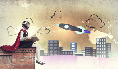 Little superhero © Sergey Nivens