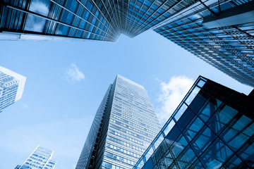 Fototapeta na wymiar Skyscraper Business Office building, London, England, UK