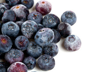 frozen blueberries